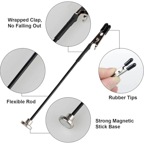 1Set Modeling Tools Clip Sticks Magnetic Bendable Stand Base(7)