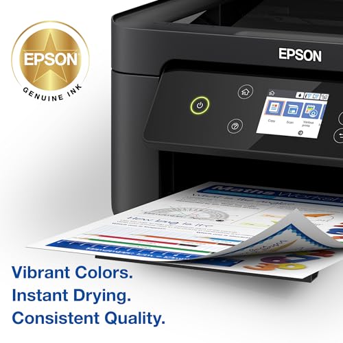 Epson 212 Claria Ink High Capacity Black & Standard Color Cartridge Combo Pack (T212XL-BCS) Works with Workforce WF-2830, 2850 and Expression XP-4100, 4105