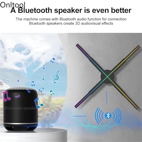 42-56cm 3D Holographic Projection WiFi Led Logo Light Player Fan Advertising Lights(PD42 HD)