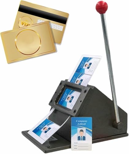 Manual Id Card Corner Cutter, Heavy Duty Business Card Punch, Photo Cutter Paper Cutter, Paper PVC Round Corner Cutter for 8.6x5.4cm Office Cards Home Photos~/