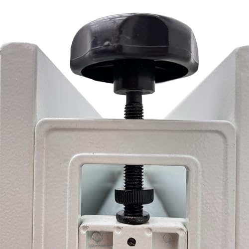 WYDDDARY 29.5Inch White All Metal Frame Manual Cold Laminator Desktop Cold Mounting Machine with Platform and Regulating Bracket for Photo Paper Film Lamination
