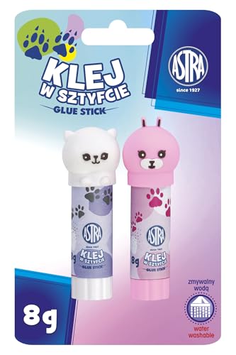 ASTRA Glue Sticks and Craft Pens, Multicolor, Single