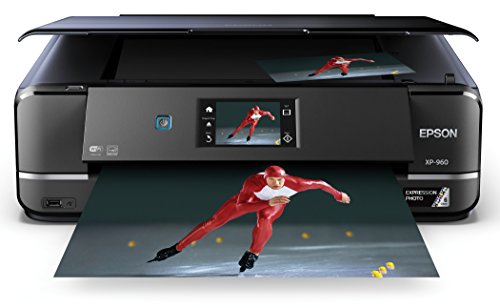 Epson Expression Photo XP-960 Wireless Color Photo Printer with Scanner and Copier, Compatible with Alexa