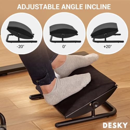 Desky Cushioned Foot Rest