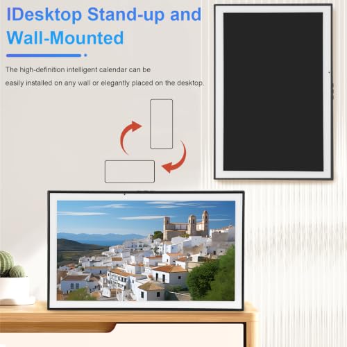 Hubxinly 21.5-Inch Smart Digital Calendar with Interactive Touchscreen
