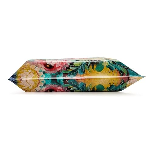 JSEIAJB 50Pcs Flower Envelope Mailing Bags Color Pattern Plastic Courier Bags Waterproof Self Adhesive Seal Pouch Shipping Bags