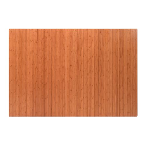 Anji Mountain Office Chairmat Thickest & Sturdy Bamboo Chairmats Highly Premium Quality Anti-Slip Heavy Duty for Multi-Purpose Hardwood Floor Office & Home Floor Protector Office Chair mat-5mm Thick
