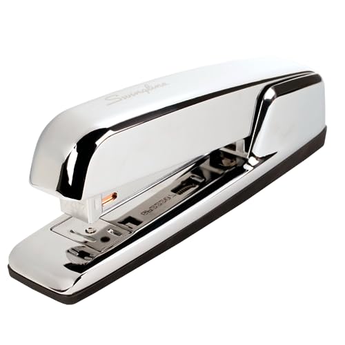 Swingline Stapler, 30 Sheet Capacity, 747 Business Stapler, Jam Free, Metal, Silver Chrome (74720)