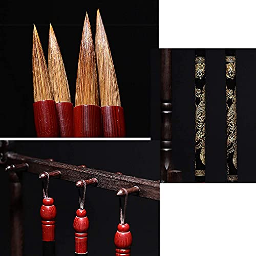 MDHCOP Calligraphy Brush, Chinese Calligraphy Brush Brush pens Gift Calligraphy Sumi Brush Writing/Painting Set Chinese Brushes(Wolf Hair)