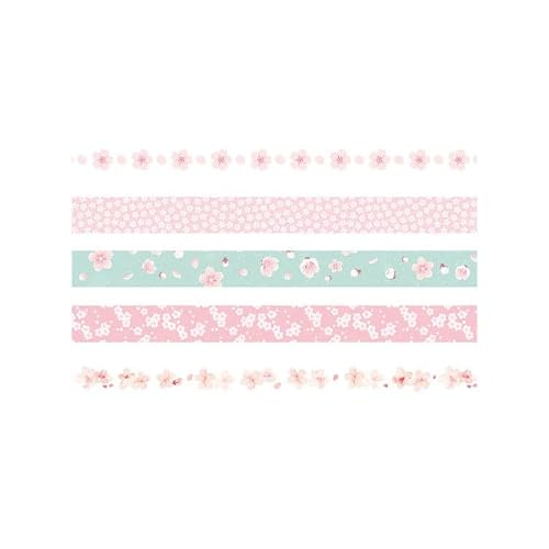 VIAENKFG Basic Color Series Planner Handbook Decorative Paper Washi Tape Set School Supplies Stationery