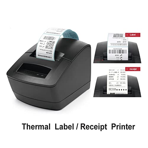 BGVGFBNJ 2Inch /58mm Series Thermal Label/Receipt Printer Barcode Printer Sticker Paper Printer(A)
