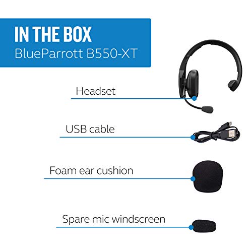BlueParrott B550-XT Bluetooth Headset