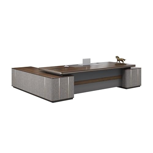 LINKIO Home Office Desks Boss Desk Office Simple Large Desk President Manager Desk Furniture Computer Table Desk