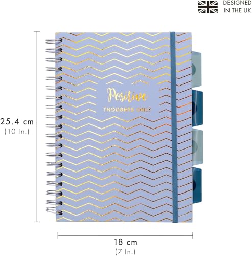 Pukka Pad Haze B5 Notebook – Pack of 12 Wirebound Notebooks with 5 Repositionable Dividers with Storage Pockets and Tabs for Organisation and Personalisation – 200 Pages, 100 Sheets of 80GSM Paper