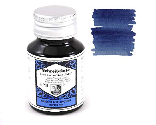 Rohrer & Klingner - 50ml Bottle Fountain Pen Ink Set - 3X Bottles - Salix, Alt-Goldgrun, Scabiosa