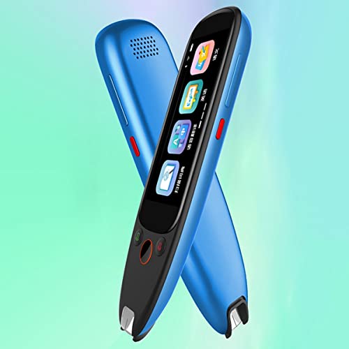 Real Time Scanning Dictionary Pen 112 Language Translation Reading Pen 3.5 Inch Screen Foreign Language Voice Translator Offline WiFi Electronic Dictionary Translate Devi,B