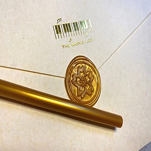 ZTBH Hot Melt Glue Sticks 200mm Hot Melt Glue Stick, Retro Lacquer Wax Seal Tools, Viscosity Adhesive 7/11mm*25 PCS Melt Glue Stick (Diameter : 7mm, Length : Silvery 200mm)