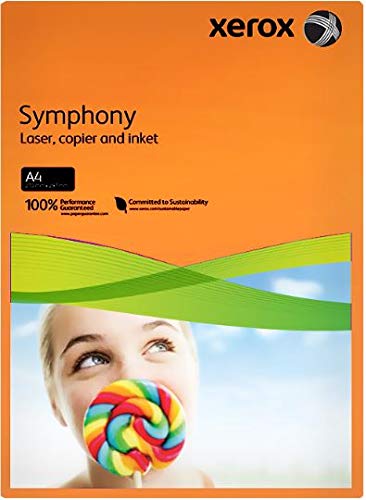 Xerox Symphony Strong Orange 003R93953 A4 210X297mm 80Gm2 PEFC2 500sh/RM 5rm/BX
