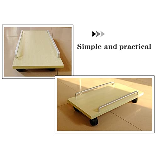 Computer Tower Stand Printer Table CPU Rolling Stand, Mobile PC Holder, Computer Host Stand with Wheels Under Home Office Desk, Computer Tower Cart Computer Stand for Desktop Tower