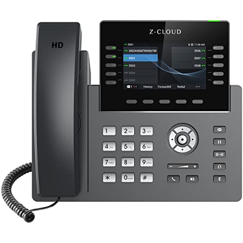 Mission Machines S-100 Business Phone System: Platinum Pack - Auto Attendant/Voicemail, Wi-Fi, Cell & Remote Phone Extensions, Call Record & Mission Machines Phone Service for 2 Months (16 Bundle)