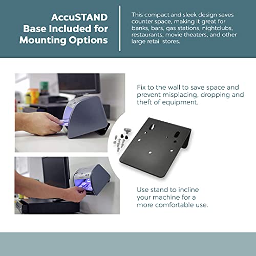 AccuBANKER LED430 Cash and Card Detector with AccuSTAND