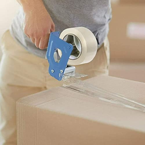 hiLISS 36 Rolls Clear Packing Tape, 2 Inch Wide, 2.0mil Thickness, 110 Yard Per Roll and Heavy Duty Industrial Tape (1 Case-36Rolls)