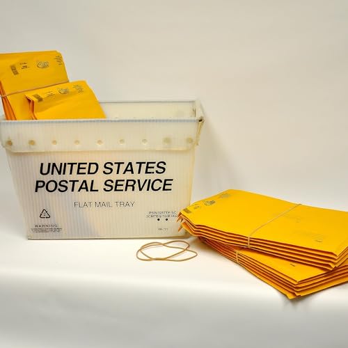 Alliance Rubber 24645 Sterling Rubber Bands Size #64, 1 lb Box Contains Approx. 425 Bands (3 1/2 x 1/4-Inches, Natural Crepe) (Pack of 2)