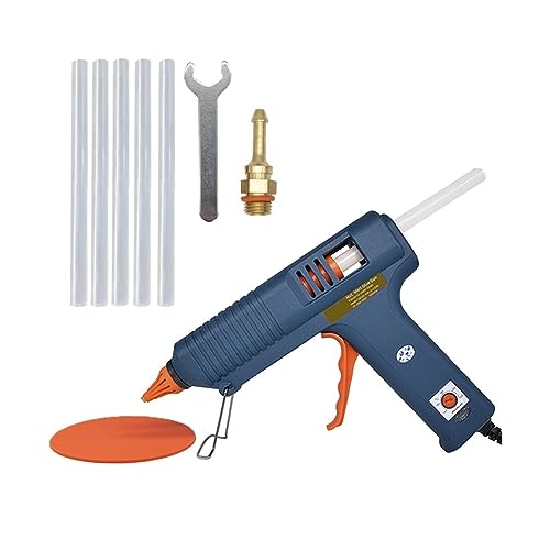 LIBODD Hot Glue Gun Hot Melt Glue Gun Adjustable Temperature Glue Gun Nozzle 11mm Glue Sticks Professional Indusrial Melt Gun Adhesive Hot Gun for DIY Arts, Crafts and Quick Repairs(2.0x40mm)