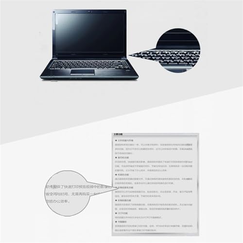 IScan Portable Scanner Mini Handheld Document A4 Book JPG and PDF Format 300/600/900 DPI Wireless(Output 0-5V)