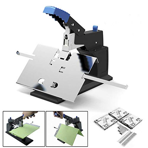 Manual Stapler Heavy Duty Stapler Office Manual Desktop Saddle Stitchers Can Both Saddle and Flat Maximum Binding Thickness 6.5mm