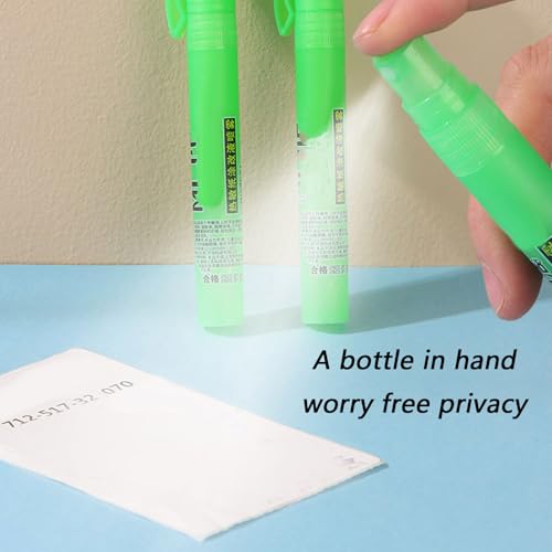 Sprays Design Thermal Paper Correction Fluid for Quick Information Concealment Not Mess Hands Privacy Cover Sprays