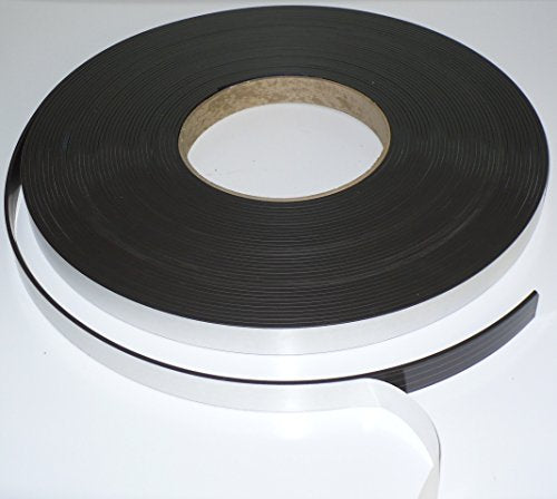 Outdoor/Indoor Acrylic Adhesive Magnet Tape - 1" X 100' 60 mil Strip Roll
