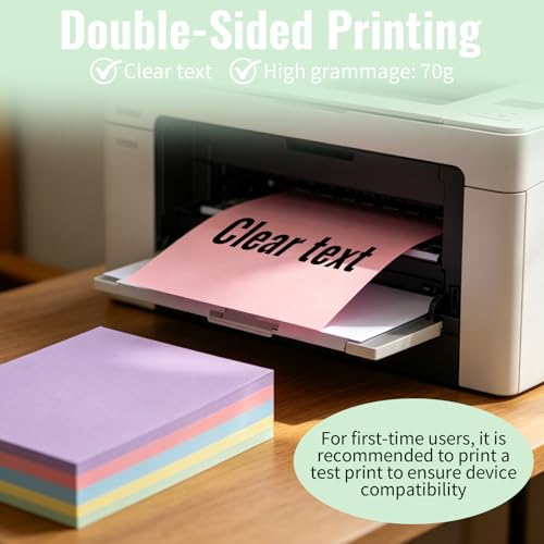 800 Sheets Colored Copy Paper - 8.5 x 11 Inch Assorted Pastel Paper, Multi Color Printer Paper Bulk Set for Home Office School Supplies, Art Crafts, Origami