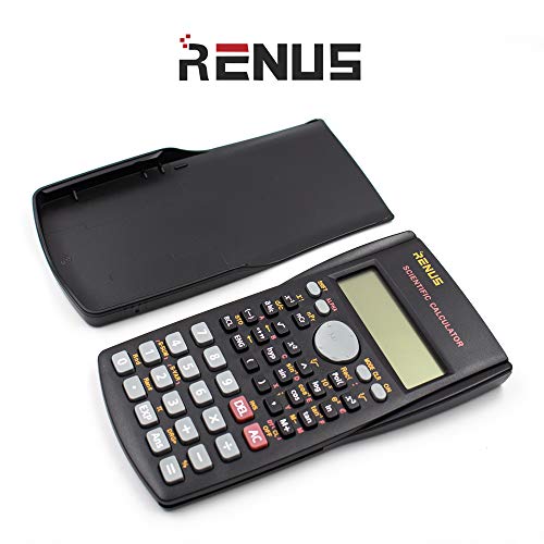 RENUS 16 Packs, 2-Line Engineering Scientific Calculator Function Calculator for Student and Teacher 32 AAA Batteries Included