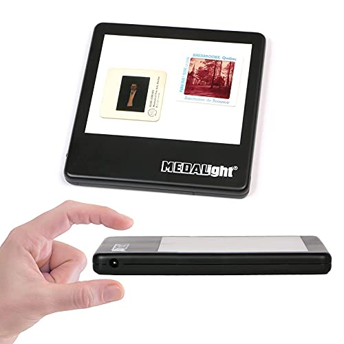 Medalight LP-100N 5 x 4 Inches Ultra-Thin LED Light Panel Negative and Slide Viewer