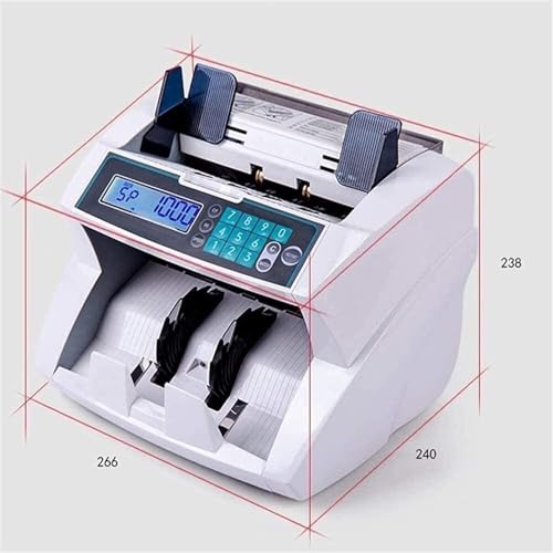 Money Counter Counterfeit Bill Detector Machine Bank Grade