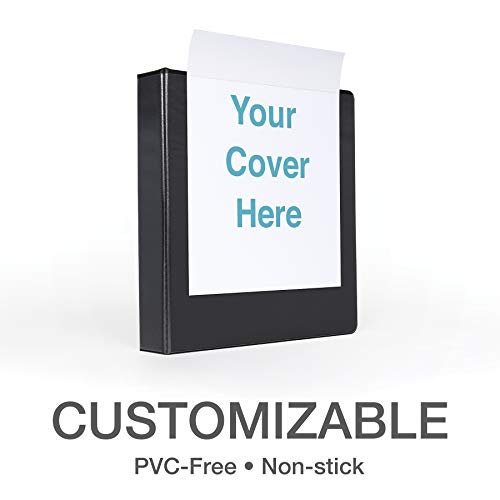 Oxford 3 Ring Binders, 2 Inch ONE-Touch Easy Open D Rings, 3-Sided View Binder Covers, Xtralife Hinge, Non-Stick, PVC-Free, Assorted Colors, 530-Sheet Capacity, 4 Pack (79912)