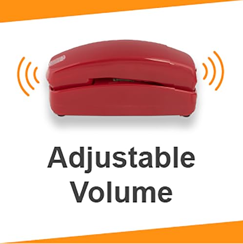 iSoHo Phones Hospitality Retro Landline Phone 2500, 3-Pack, Red