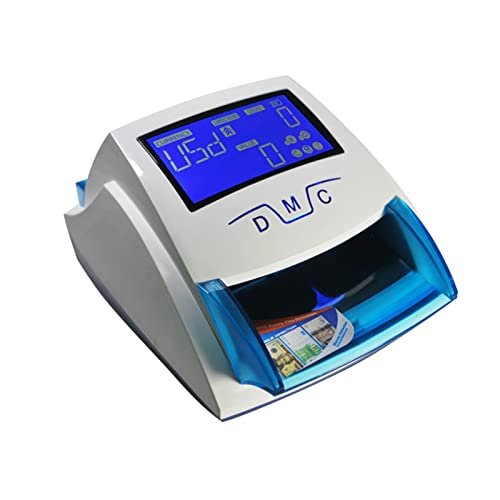 UWYTGF Money Counter Machine - Uv/Mg Detection for Fake Euro & Usd Bills,Portable and Easy to Use with Battery - Ideal Cash Detector