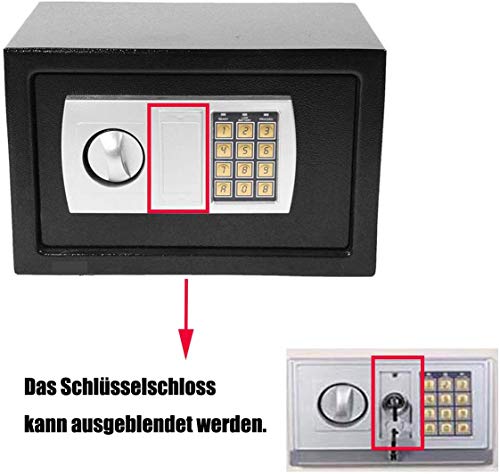 Electronic Safe Key Safe Wall Safe Steel Safe Fireproofniture Safe Wall Safe Black