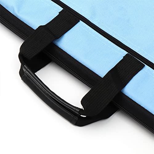 Business File Handbag Book A4 Folder with Handle Zipper Pocket Large Capacity