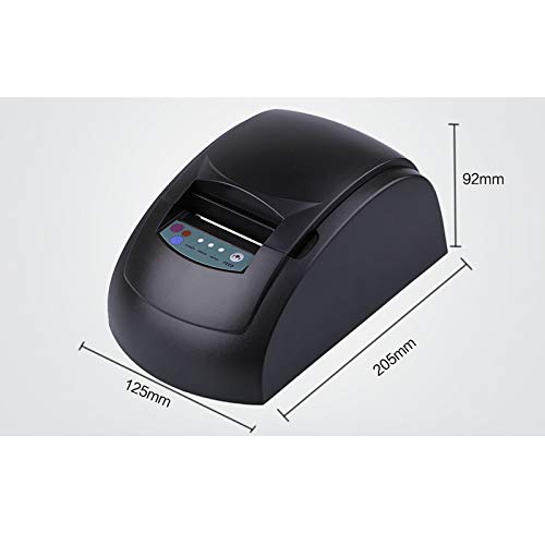 UIOLCFF 58MM Serial Thermal Receipt POS 58 Printer Support Cash Drawer