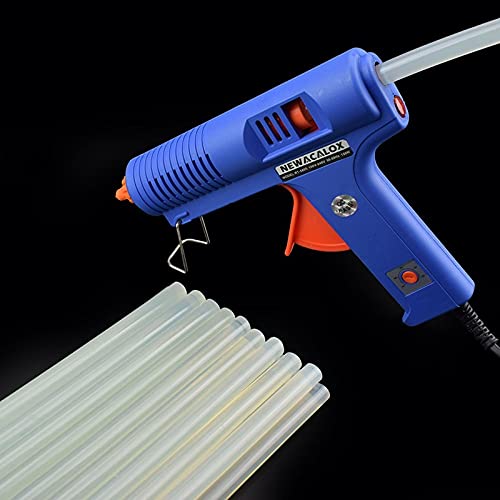 ZTBH Hot Melt Glue Sticks 20 Pcs 11mmx270mm White/Black Hot Melt Glue Sticks, for Electric Glue Gun Craft Tools Melt Glue Stick (Diameter : 11mm White, Length : 270mm)