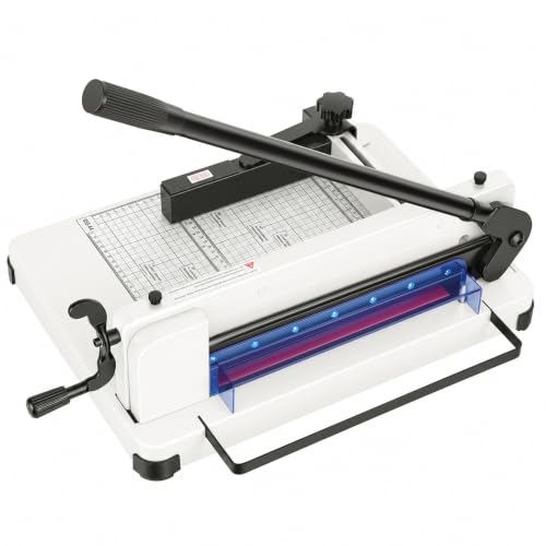 Heavy Duty Paper Cutter A4-12'', Guillotine Paper Cutter