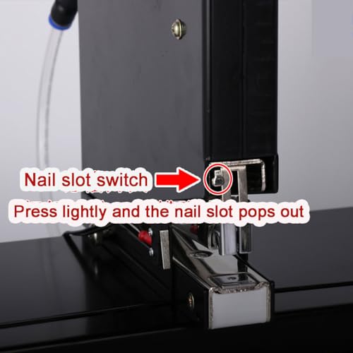 JOSBY Electric Digital Display Saddle Stapler, T Type Three Heads Rapid Stapler Machine, Pneumatic Booklet Stapler with Yield Counter, Adjustable Positioning Plate&Pop-up Nail Slot, for Publishers