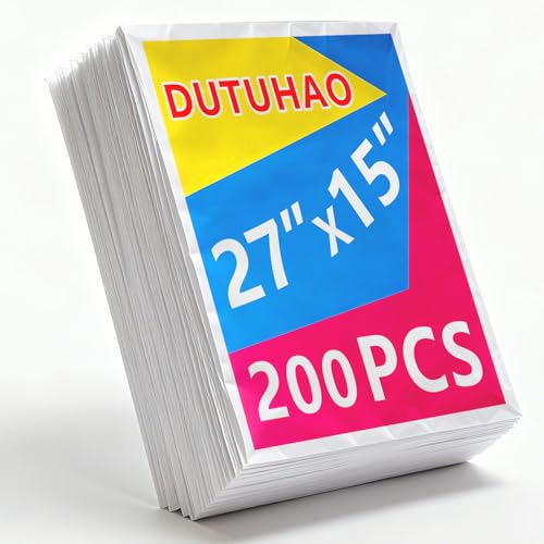 DOTUHAO Packing Paper 27'' X 15'', 200 Sheets Packing Newsprint for Moving, Shipping, Box Filler, Wrapping and Protecting Fragile Item, Newspaper Wrapping Paper (27'' X 15'')