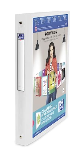 Elba Polyvision 100211066 Binder Polypropylene 8/10 Spine 3 cm Assorted Colours Pack of 18