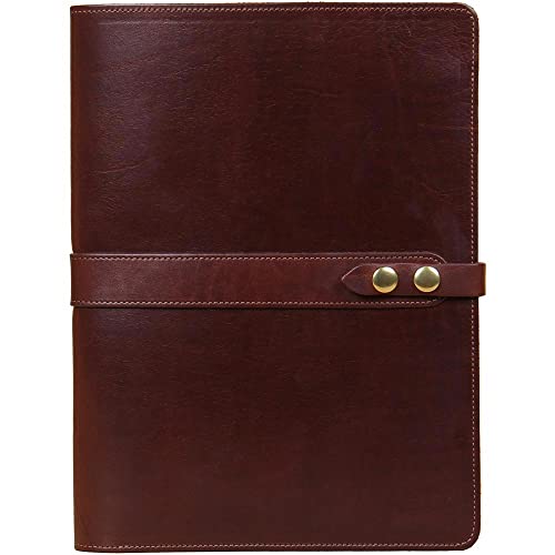Col. Littleton Full-Grain, American Steerhide Leather Portfolio No.18, Padfolio Folder | Handcrafted in Lynnville, TN USA with imported hardware
