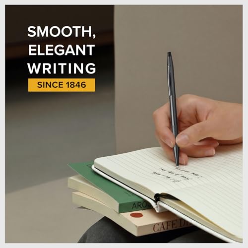 Cross Classic Century Black PVD Micro-knurl Ballpoint Pen, Black Ink