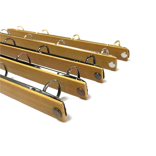 A5 ring binder Ring Binder Mechanism 2 Pieces A4 Metal Detachable Buckle Loose Leaf Strip Clips(Silver)
